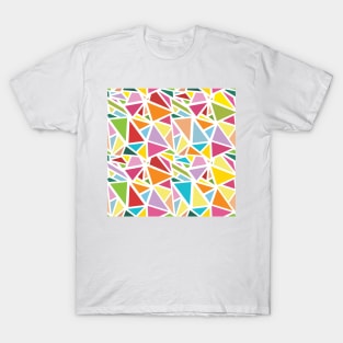 Colorful triangles pattern 2 T-Shirt